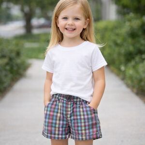 OshKosh Plaid Cotton Shorts 